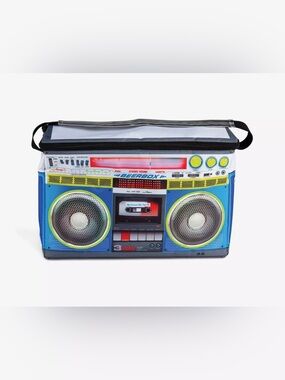 Bog Mouth Boombox Cooler Bag - Portable Insulated drink Tote